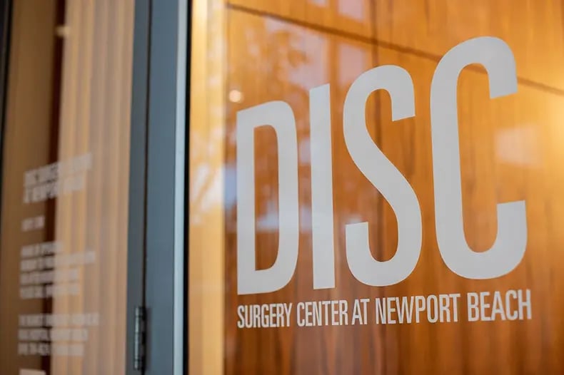 Disc Spine Center Newport Beach Surgical Care Affiliates Newport Beach Surgery Center